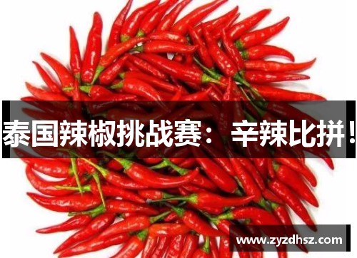 泰国辣椒挑战赛：辛辣比拼！